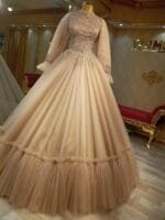 esma-vizon-tesettür-nişanlık-a-kesim-dantel - VznModa esma-vizon-tesettür-nişanlık-a-kesim-dantel
