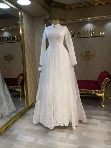 gülşen-helen-gelinlik-dantel-nikah-düğün