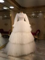 Fiona helen gelinlik tesettür prenses - VznModa fiona-helen-gelinlik-tesettür-prenses
