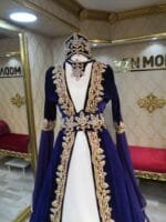 Pinar-mor-gold-islemeli-kaftan-kina-abiye-elbise-helen - VznModa Pinar-mor-gold-islemeli-kaftan-kina-abiye-elbise-helen