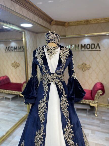 sonay-lacivert-gold-kaftan-kına-abiye-elbise-helen-dantel