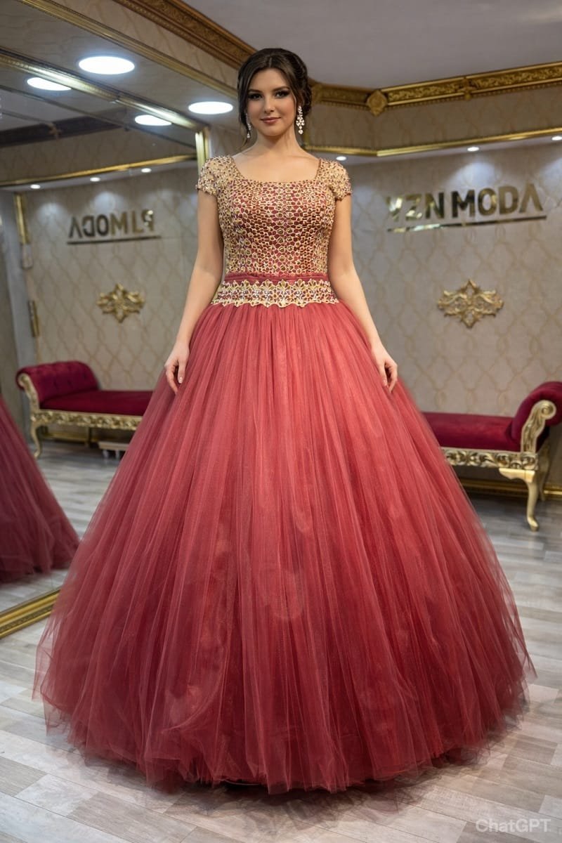 Edis bordo işlemeli büyük beden nişan kına abiye elbise prenses - VznModa Edis-bordo-islemeli-buyuk-beden-nisan-kina-abiye-elbise-prenses