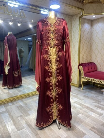 sıla-bordo-kaftan-kına-abiye-elbise-bindallı