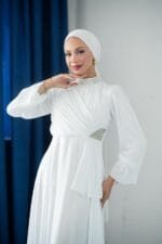 Cangüla tesettur-silver-sifon-abiye-beyazlp626-362151 - VznModa cangül-beyaz-tesettür-abiye-elbise-taşlı-nikah